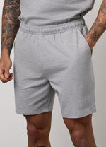 Gym King Victory Loopback Short - Grey Marl thumbnail