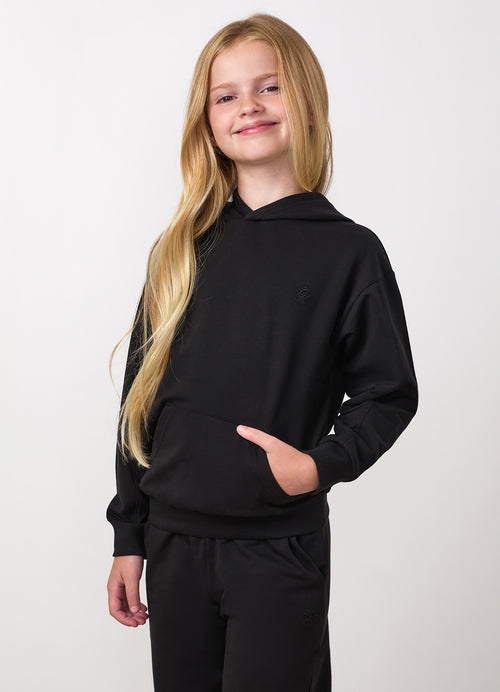Gym King Younger Kids Victory Relaxed Fit Hoodie - Black