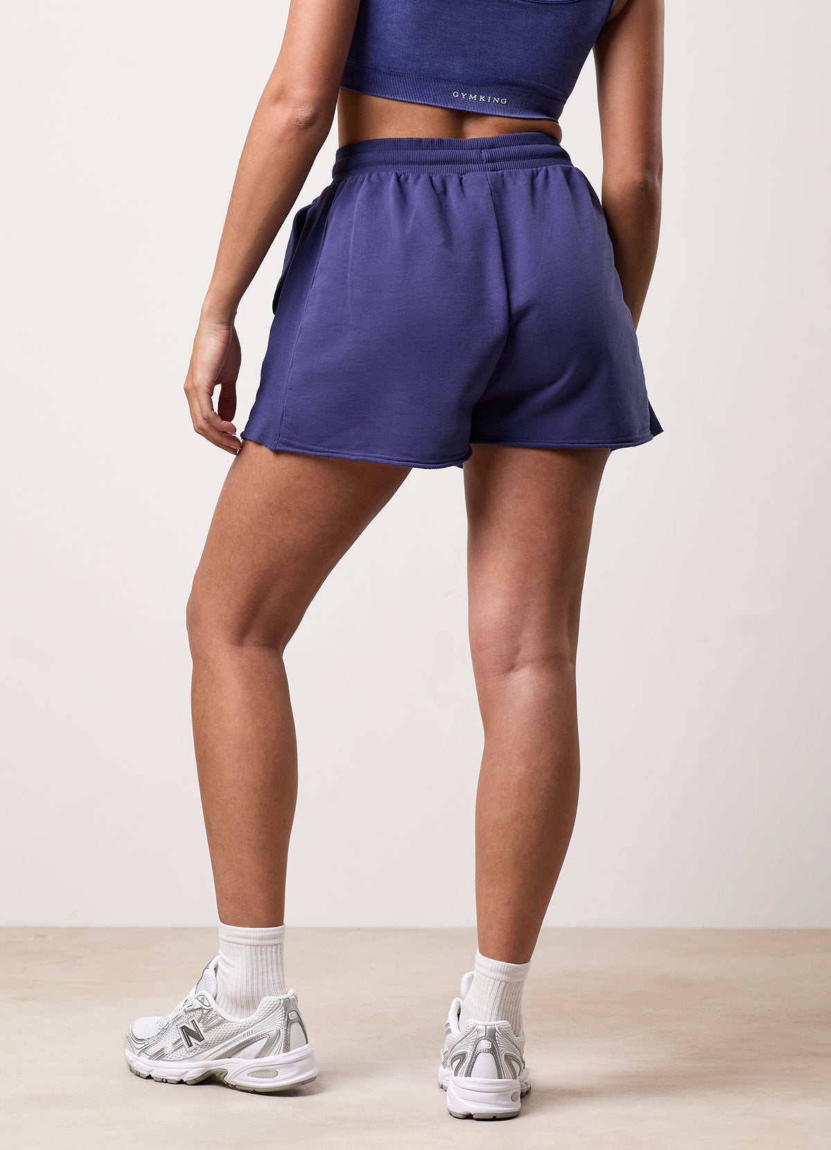 Gym King Washed Reset Short - Starlight Blue