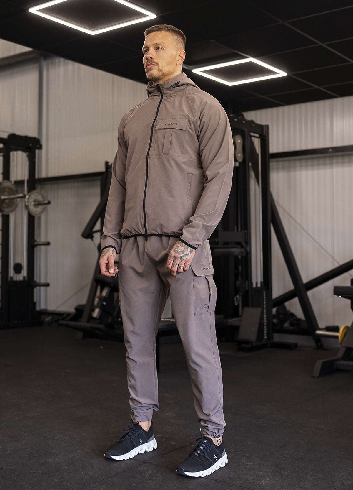 Gym King Mini Ripstop geweven trainingspak - Iron