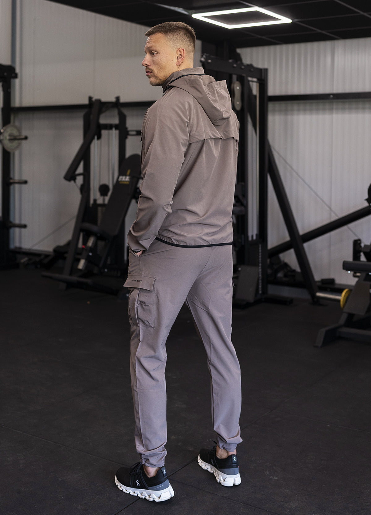 Gym King Mini Ripstop geweven trainingspak - Iron