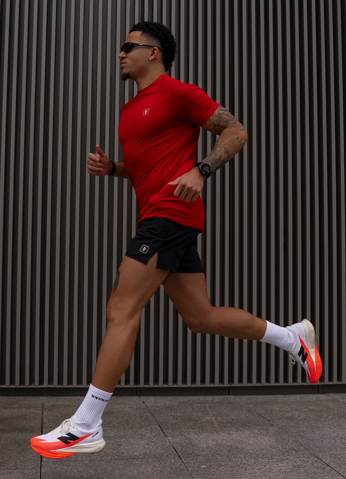 Gym King Apex Performance T-Shirt - Signal Red