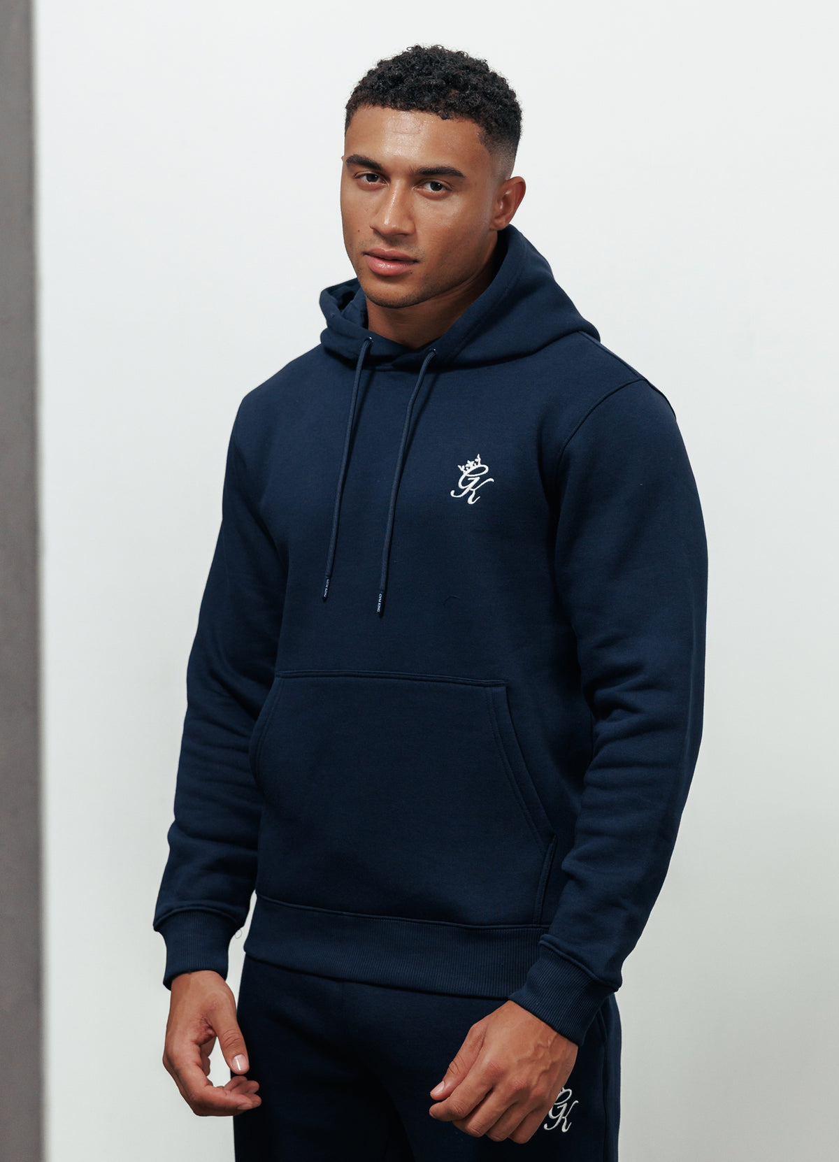blue tracksuit
