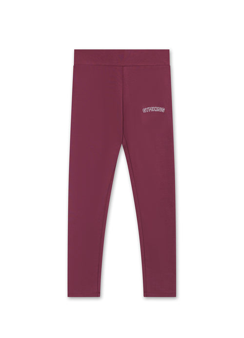 Gym King Older Kids Sanctuary Jersey Legging - Dark Rose