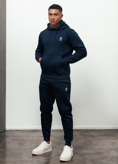 blue tracksuit