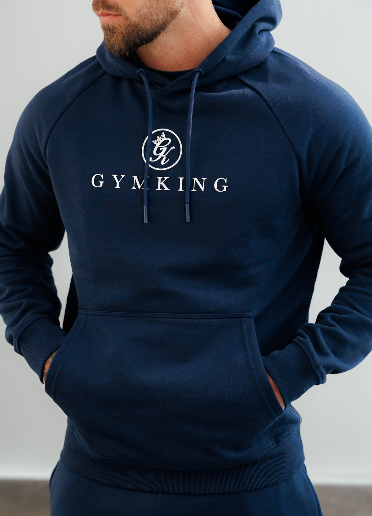 Gym King Pro Hoodie - Oxford Blue