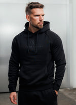 Gym King Pro Hoodie - Zwart/Zwart (miniatuurafbeelding)