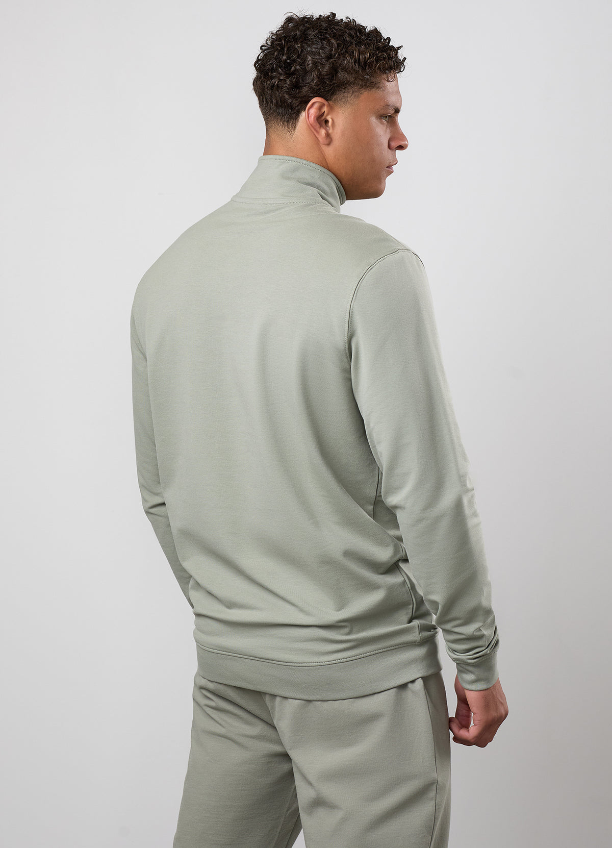 Gym King Victory 1/4 Zip - Soft Khaki